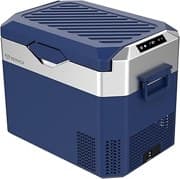 BINGI Kompressor Kühlbox 30 Liter Tragbarer Auto-Kühlschrank 12/24V DC und 230V AC Mini Gefrierschrank für Auto, LKW, Camping, Wohnmobil und Zuhause (15℃ bis -18℃)
