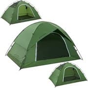 Clostnature 2/4 Personen Zelt für Camping - Wasserdichtes Outdoor Zelt Leichtes Kuppelzelt, Kompakt Zelt mit Kleinem Packmaß für Familie, Strand, Festival, Gruppe