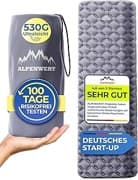 Alpenwert® Isomatte Outdoor [Kleines Packmaß & Ultraleicht] Luftmatratze perfekt für Camping, Wandern, Backpacking UVM. - Schlafmatte aufblasbar