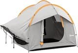 Outsunny Heckzelt Auto Zelt für 6 Personen, wasserdicht 2000mm Autozelt mit Sonnensegel Regenschicht SUV Heckklappenzelt mit UV-Schutz, Vorzelt Sonnenschutz für Camping, Reise 240 x 210 x 210 cm
