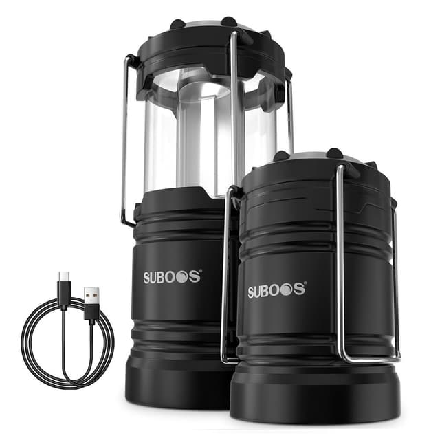 LED Campinglampen mit Solar und Akku