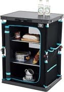 TIMBER RIDGE Campingschrank faltbar Campingküche klappbar Auto Faltschrank Küchenbox Klappschrank All-in-one tragbar mit Tragetasche