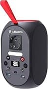 ELECAENTA Tragbare Powerstation 99Wh LiFePO4-Akku 120W Solar Generatoren mit PD 30W/AC/DC Ausgabe Back-up-Akku für Reise Outdoor Camping und Notfälle