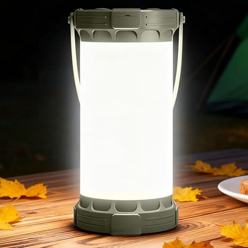 Glocusent Campinglampe & Zeltlampe:1500 lm Cam