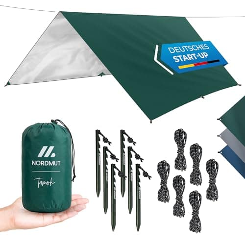 NORDMUT® Tarp 3x3/4m wasserdicht für optimalen