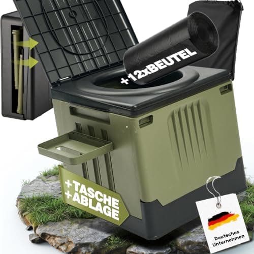 GLAMPmania Campingtoilette faltbar Modell 2026