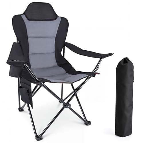 YEAUPE PRO Campingstuhl Faltbar Bequem Gepolst