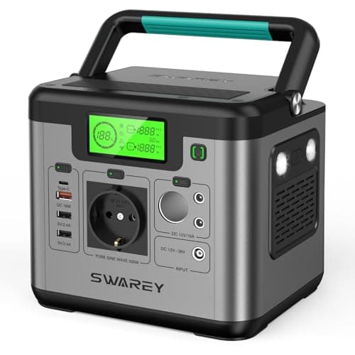 SWAREY Tragbare Powerstation S500