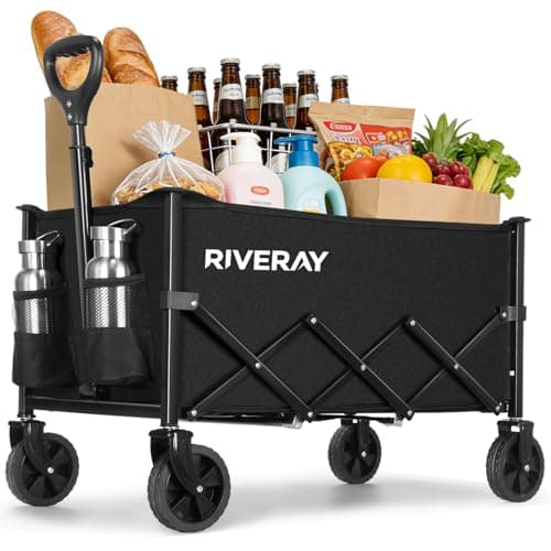 RIVERAY Bollerwagen Faltbar 120L 120KG
