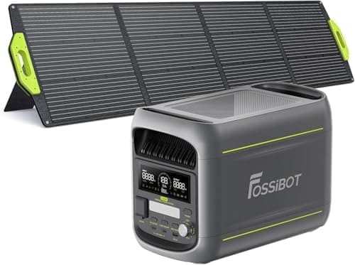 FOSSiBOT F1800 Tragbare Powerstation mit solar