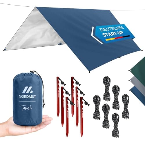 NORDMUT® Tarp 3x3/4m wasserdicht für optimalen