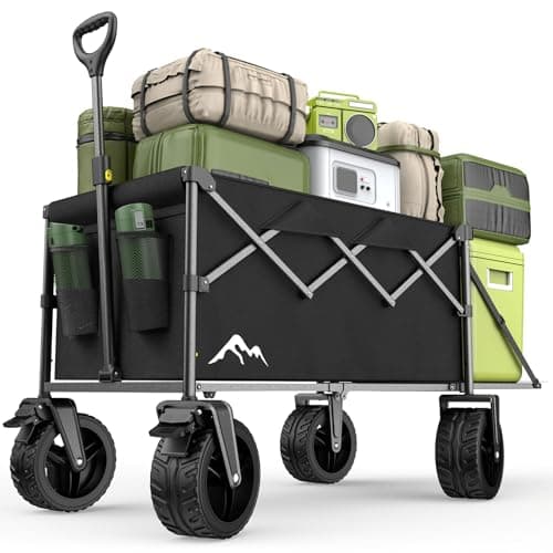 XXXL Bollerwagen Faltbar 300L mit Verstellbare