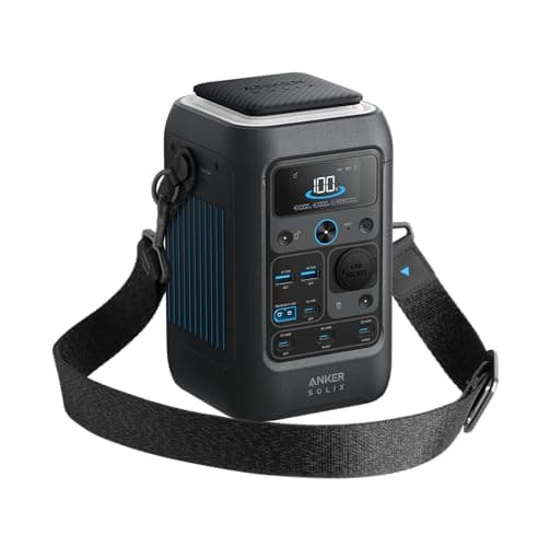 Anker SOLIX C300X DC Tragbare Powerstation, 288Wh LiFePO4-Akku, 300W Solargenerator, für Outdoor, Camping, Reisen und Notfälle