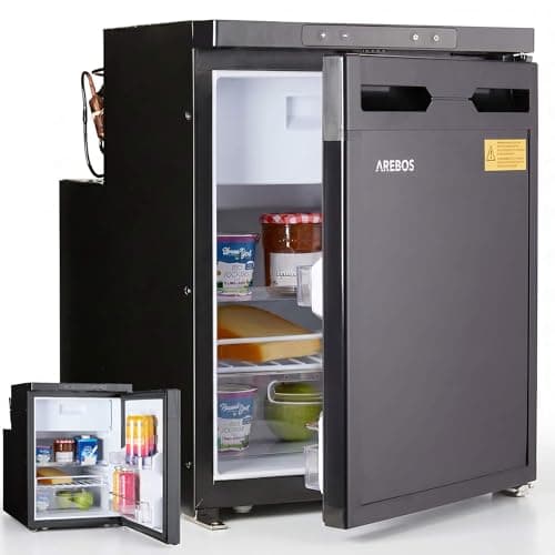 Arebos Wohnmobil Kompressor Kühlschrank 50L mi